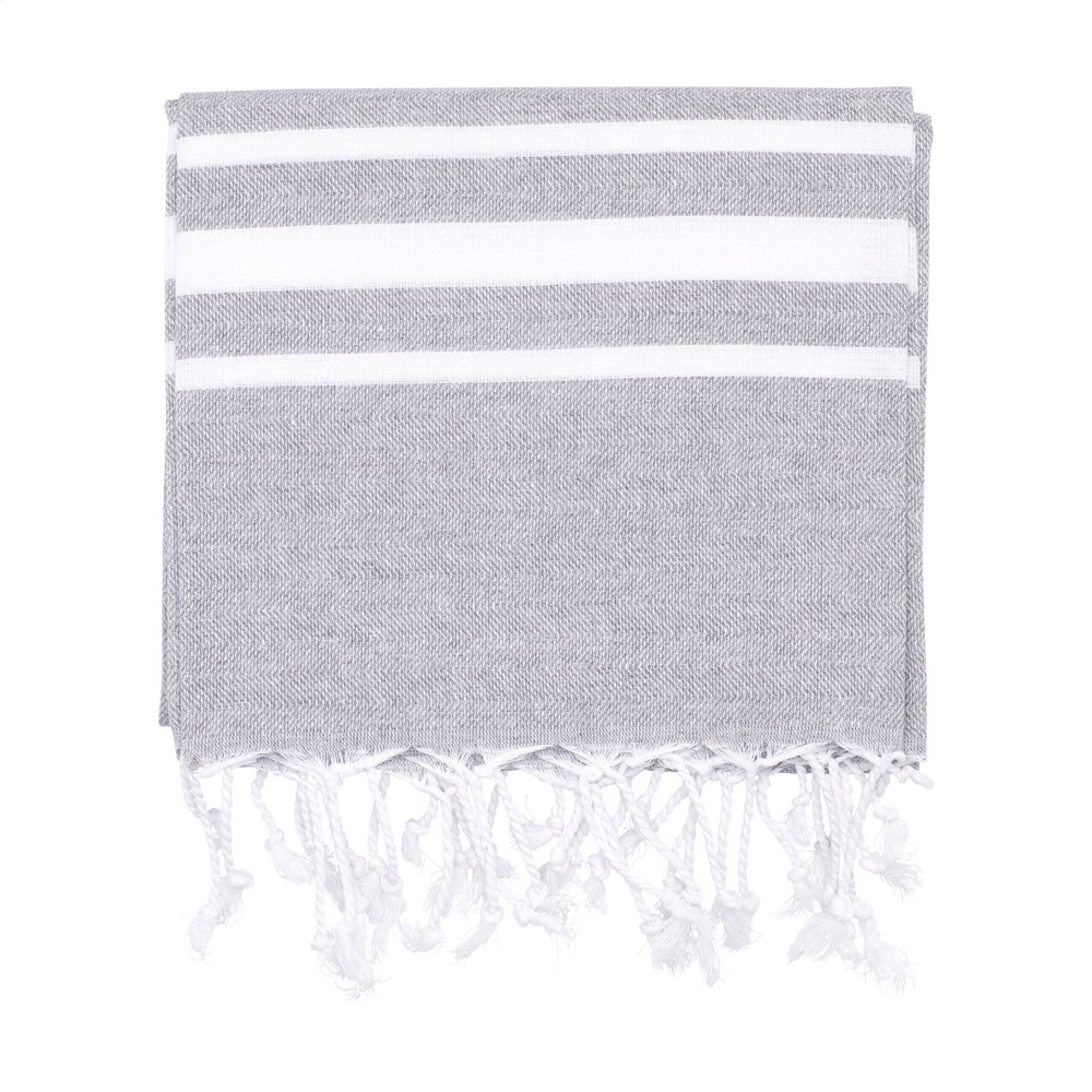 Oxious Hammam Towels - Vibe Luxury white stripe