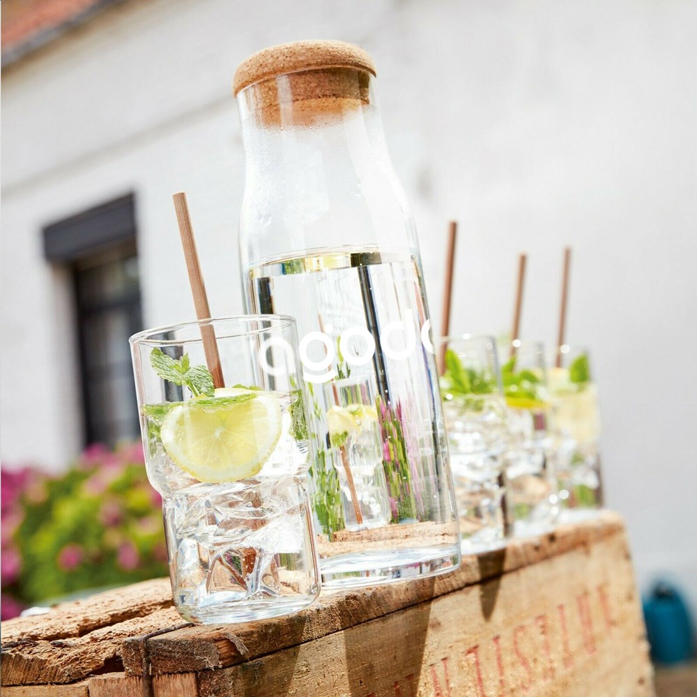 Algarve Carafe 1 L with a cork cap