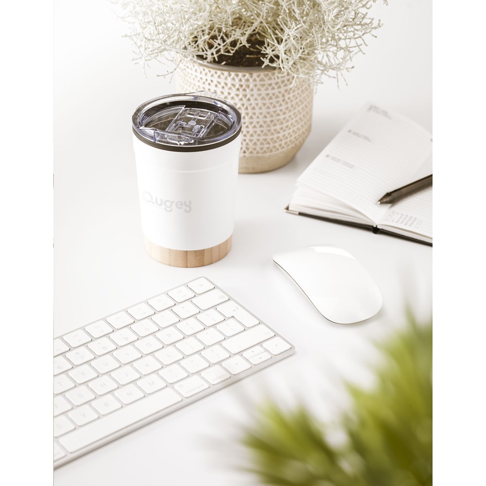 Kobe Bamboo RCS Recycled Steel 350 ml coffee cup