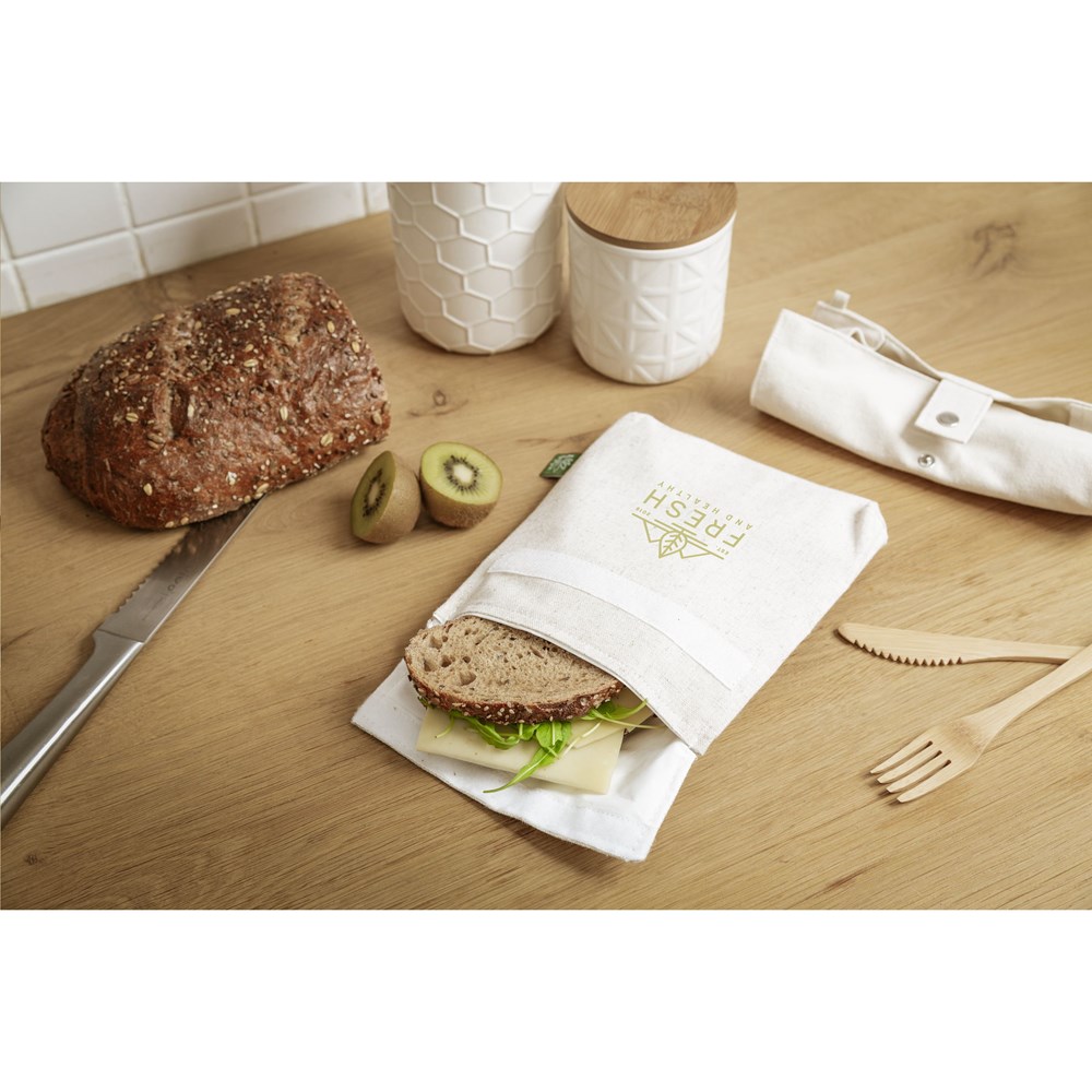 Hemp FoodPouch bag for bread
