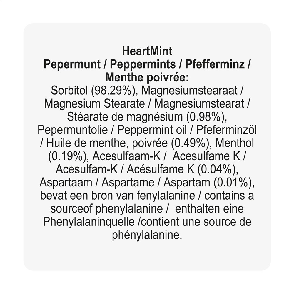 HeartMint peppermints