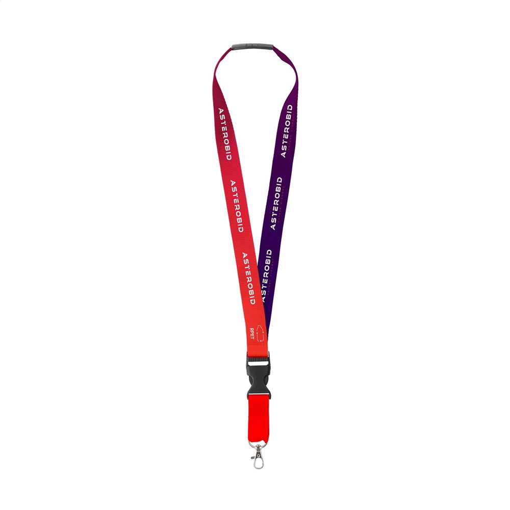 Lanyard Promo Complete Sublimation RPET 2 cm keycord