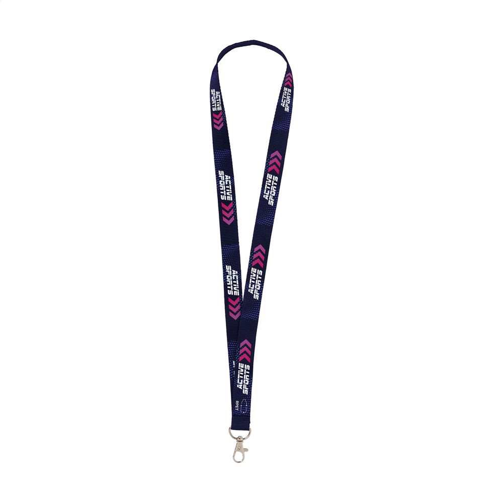 Lanyard Sublimation RPET 2 cm keycord