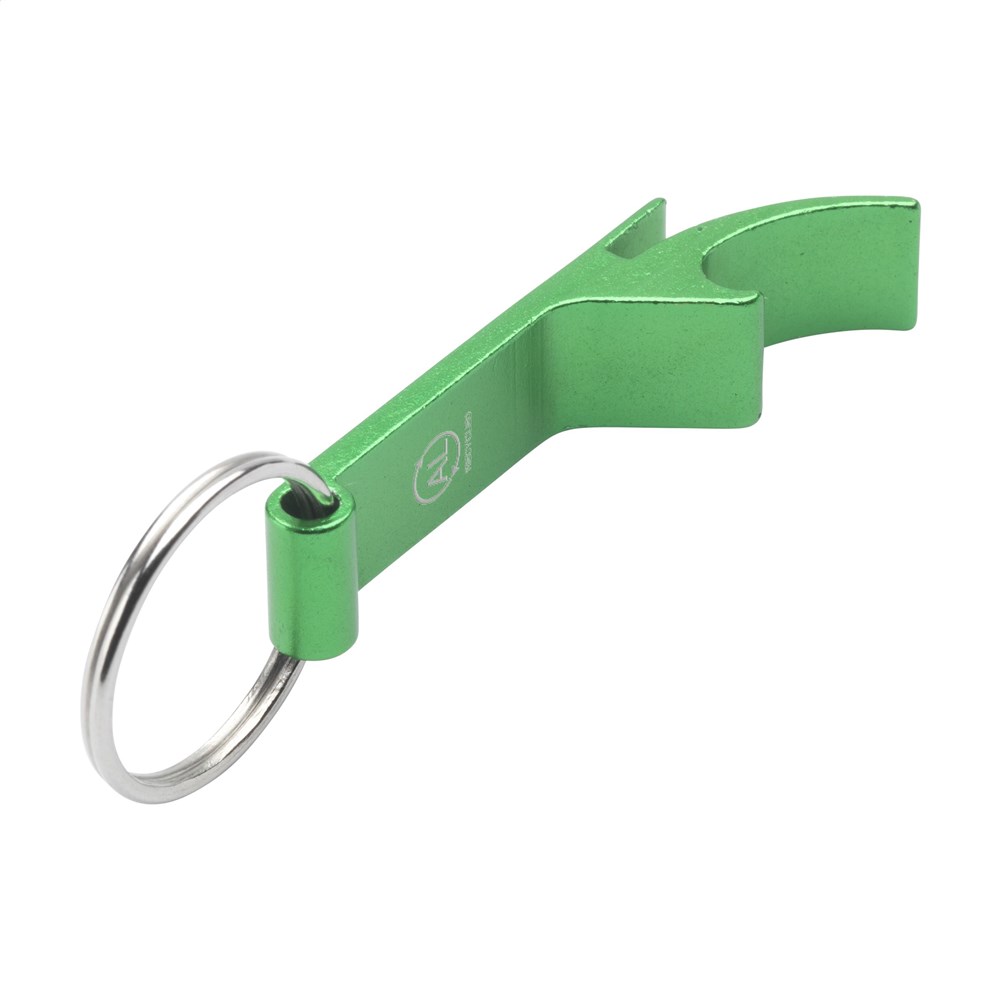 Opener GRS Recycled Aluminium keyring