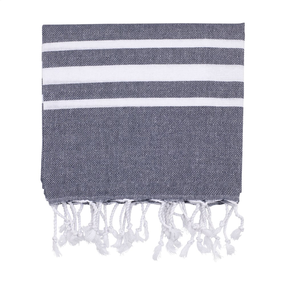 Oxious Hammam Towels - Vibe Luxury white stripe