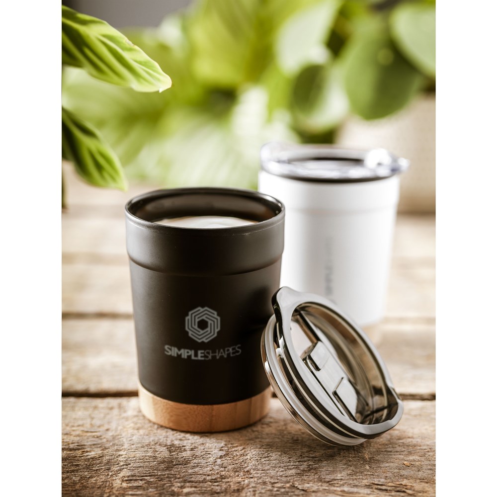 Kobe Bamboo RCS Recycled Steel 350 ml coffee cup