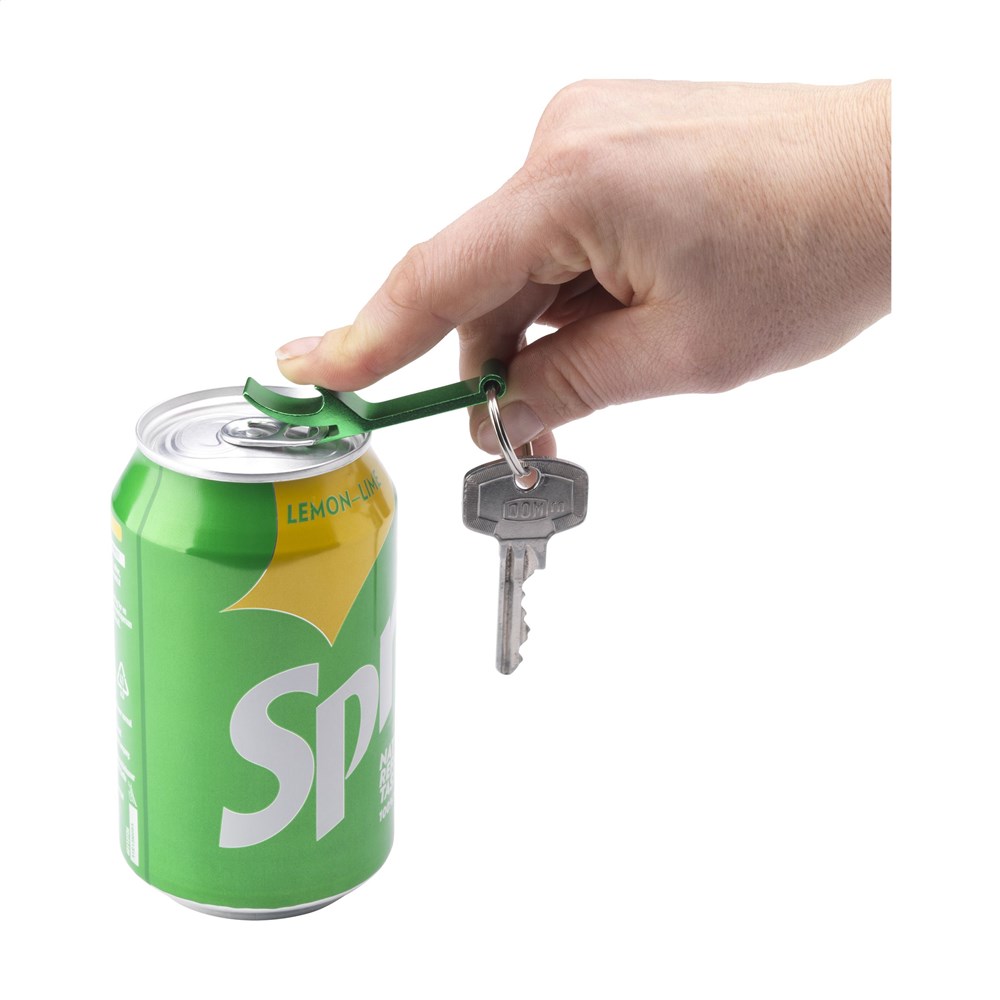 Opener GRS Recycled Aluminium keyring