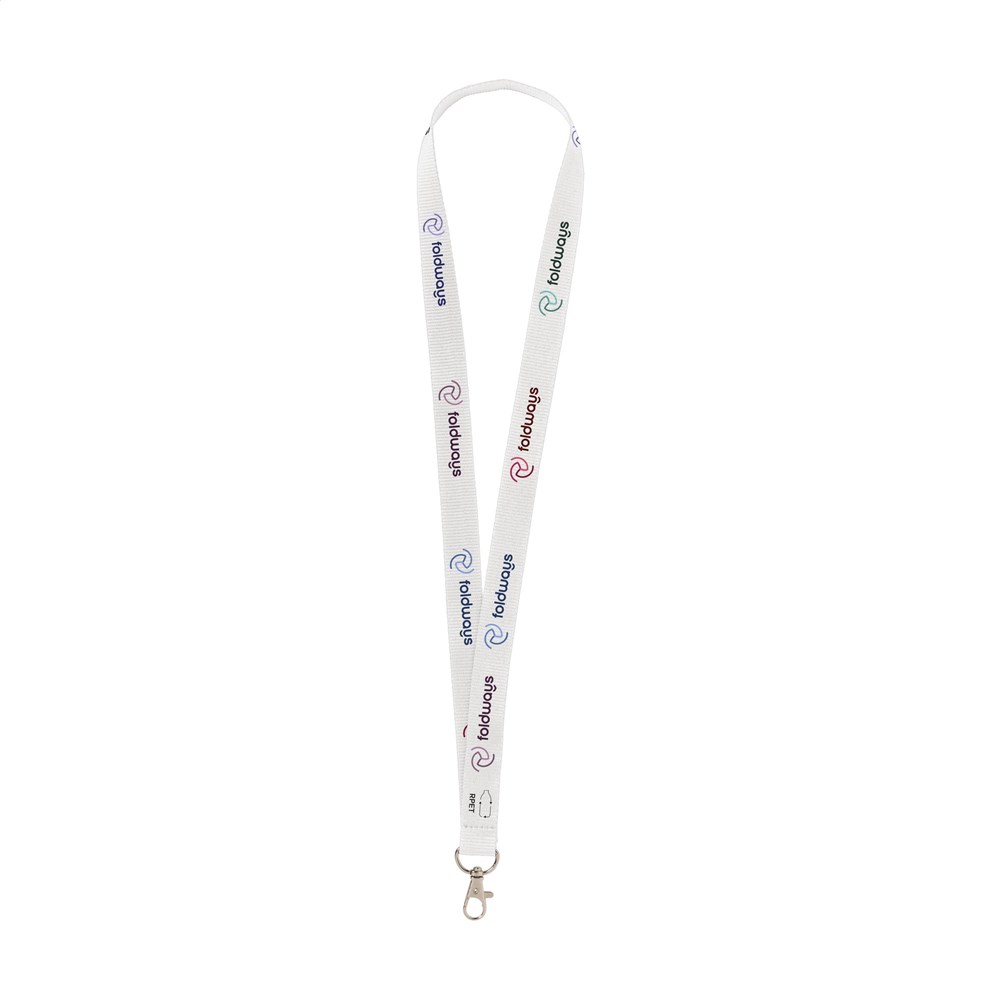 Lanyard Sublimation RPET 2 cm keycord