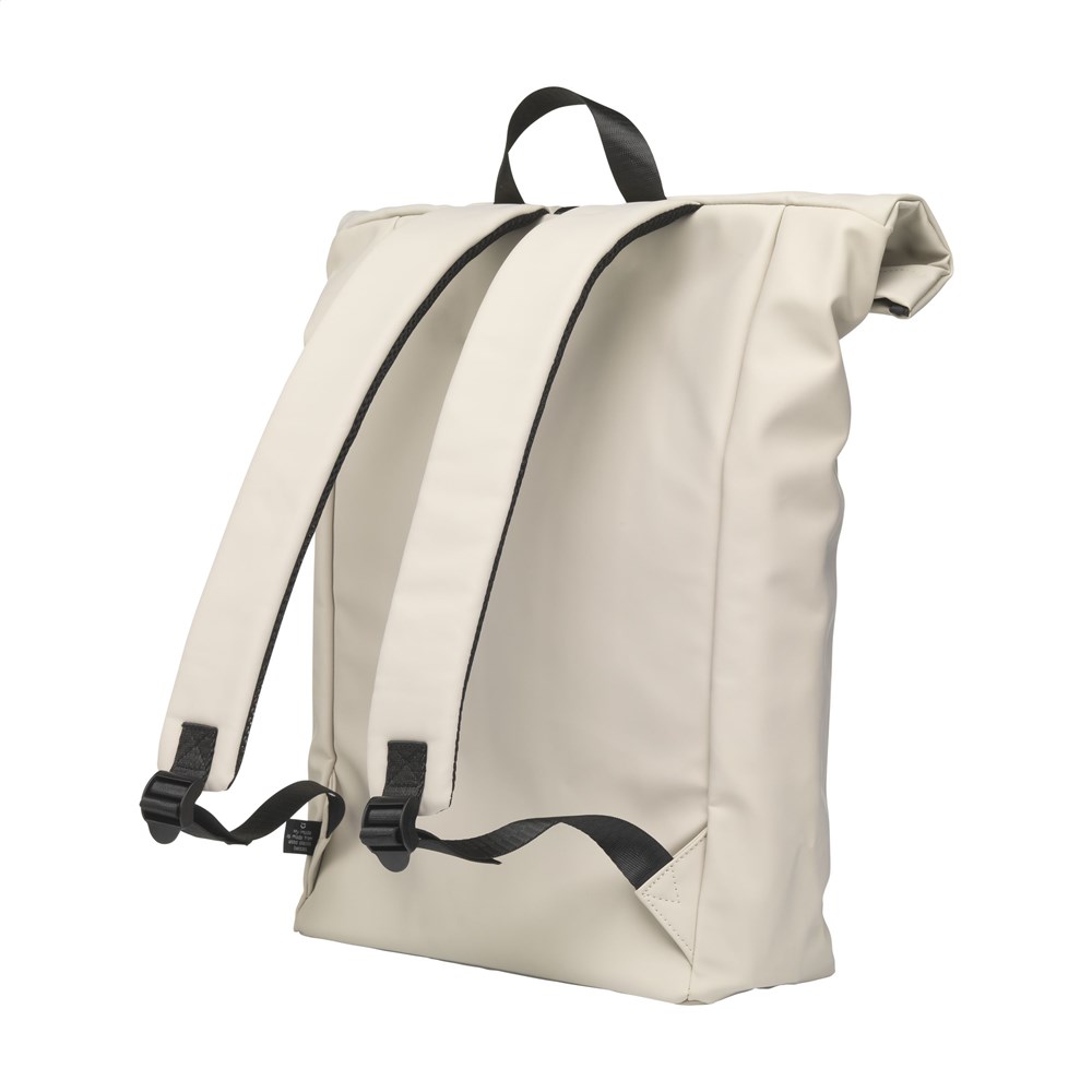 Lennon Roll-Top Recycled Backpack