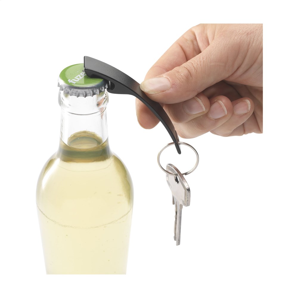 Alu Opener GRS Recycled keyring