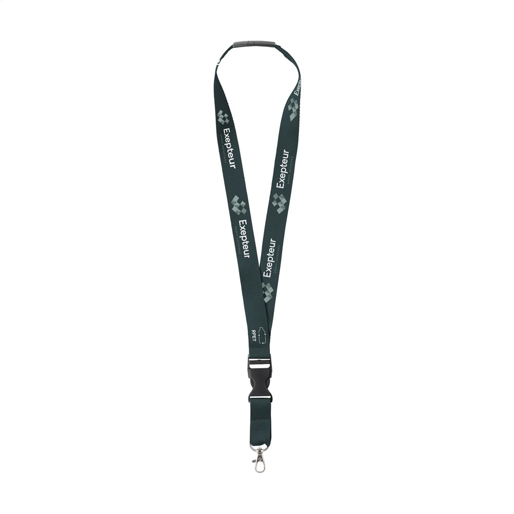 Lanyard Promo Complete Sublimation RPET 2 cm keycord