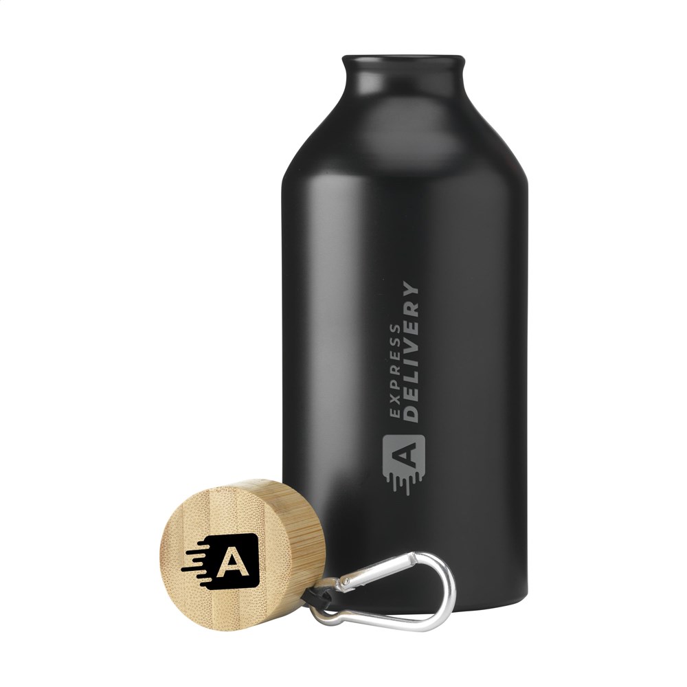 AluBamboo GRS Recycled Alu 500 ml water bottle