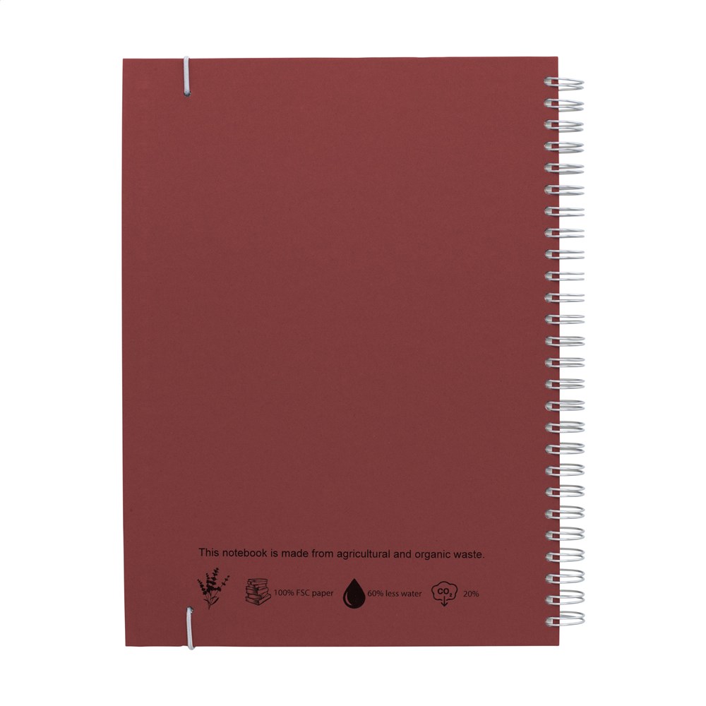 Notebook  Agricultural Waste A5 - Hardcover 100 Paper
