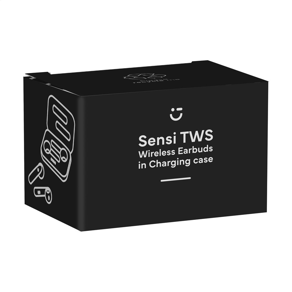 Sensi TWS Wireless Earbuds in Charging Case