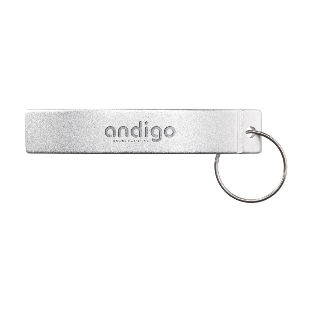 Alu Opener GRS Recycled keyring