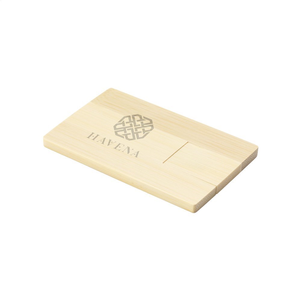 CreditCard USB Bamboo 8 GB