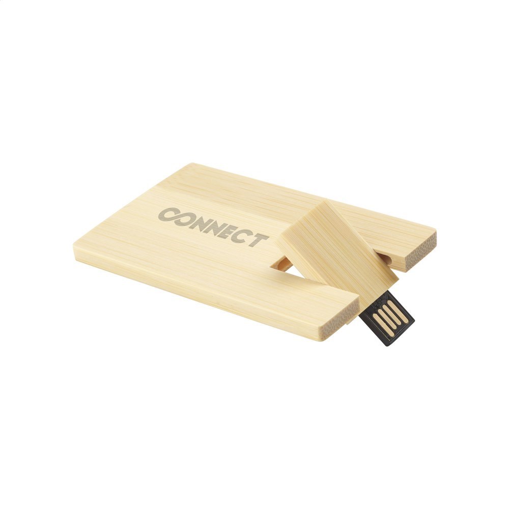 CreditCard USB Bamboo 8 GB